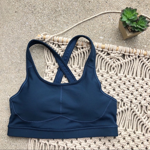 Athleta Other - Athleta Sports Bra Blue Athletic Top Size Small